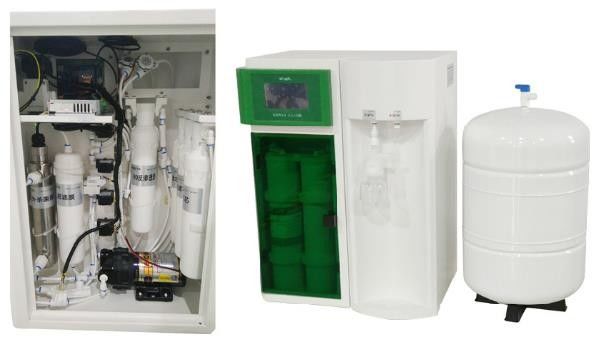 เครื่องบํารุงน้ําด้วยออสโมซีกลับ 10LPH โรงงาน 10Lph Ro สําหรับการใช้ในห้องปฏิบัติการ