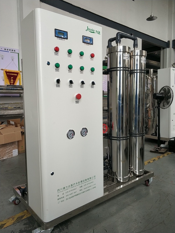 ระบบออสโมซีสทางกลับที่ผ่านกันได้อย่างมีประสิทธิภาพ 5.0KW ปริมาณการไหลของพลังงาน 2000 LPH