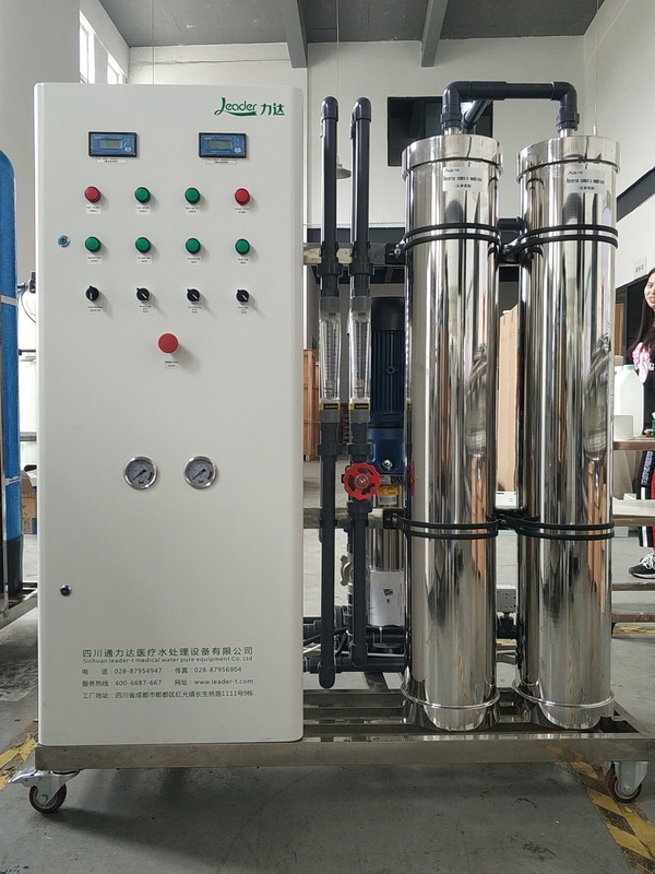 ระบบออสโมซีสทางกลับที่ผ่านกันได้อย่างมีประสิทธิภาพ 5.0KW ปริมาณการไหลของพลังงาน 2000 LPH
