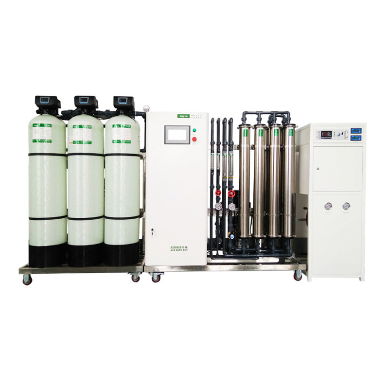 300L/H ถึง 500L/H ระบบทําความสะอาดน้ําเพื่อการแพทย์ ถังความดัน RO + EDI 2 ขั้นตอน