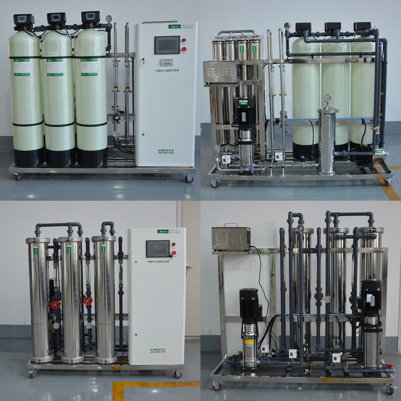 เครื่องกรองน้ำ 0.5T RO สำหรับโรงแรมแรงดัน 0.3-0.7 Psi