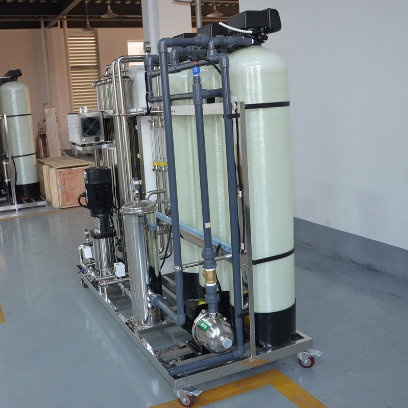 เครื่องกรองน้ำ 0.5T RO สำหรับโรงแรมแรงดัน 0.3-0.7 Psi