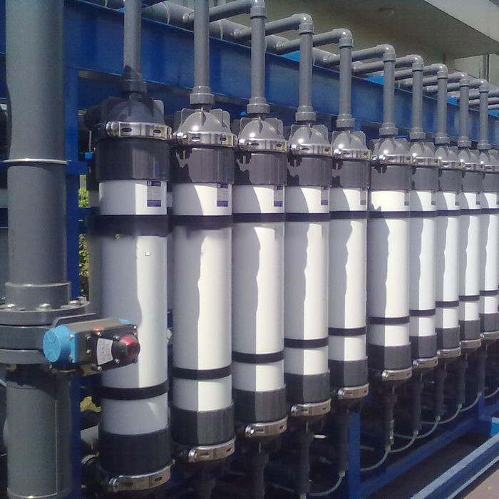 500lph Ultrafiltration Water Treatment Plant ฟิลเตอร์เมมเบรนอุตสาหกรรม Ultrafiltration