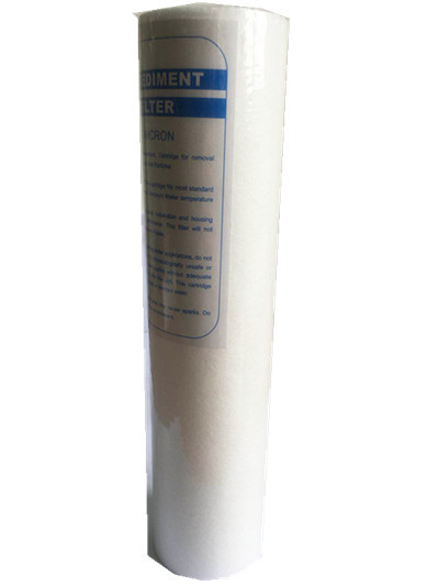 ตัวกรองความลึก / PP Spun Filter Cartridge / Melt Blown Filter Cartridge สำหรับระบบน้ำอุปกรณ์เสริมระบบ RO