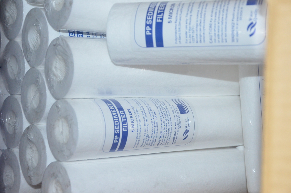 Polypropylene Sediment 10Micron Water Filter Ro Pp Filter อุปกรณ์เสริมระบบ RO