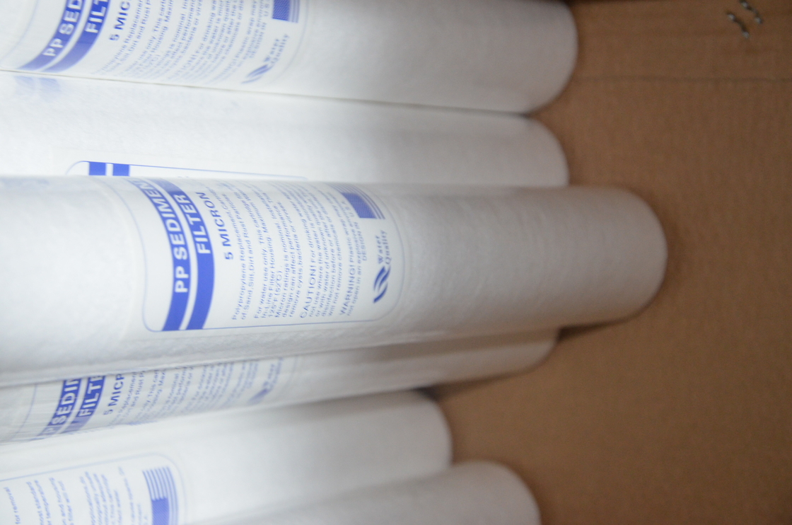 Polypropylene Sediment 10Micron Water Filter Ro Pp Filter อุปกรณ์เสริมระบบ RO