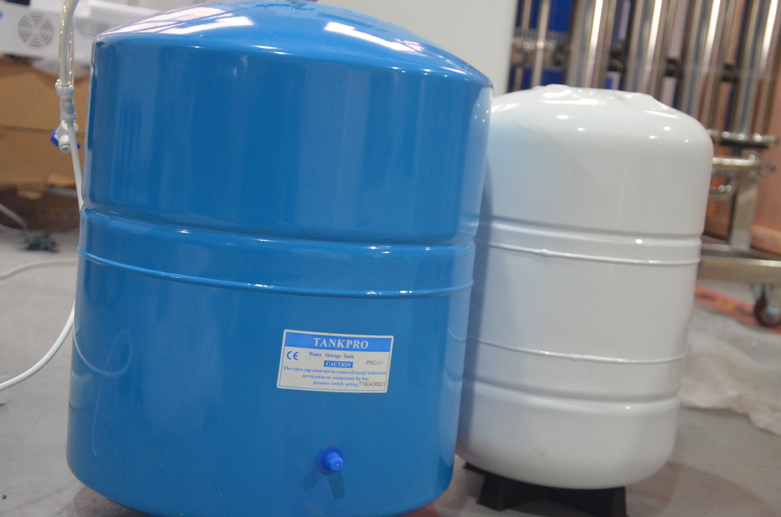 3.2G Ro Tank ถังแรงดัน Reverse Osmosis ถังเก็บน้ำพลาสติกอุปกรณ์เสริมระบบ RO