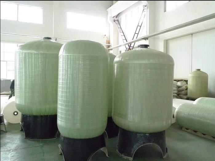 817 1054 1665 Frp Pressure Vessels ถังเก็บน้ำในระบบ RO อุปกรณ์บำบัดน้ำ