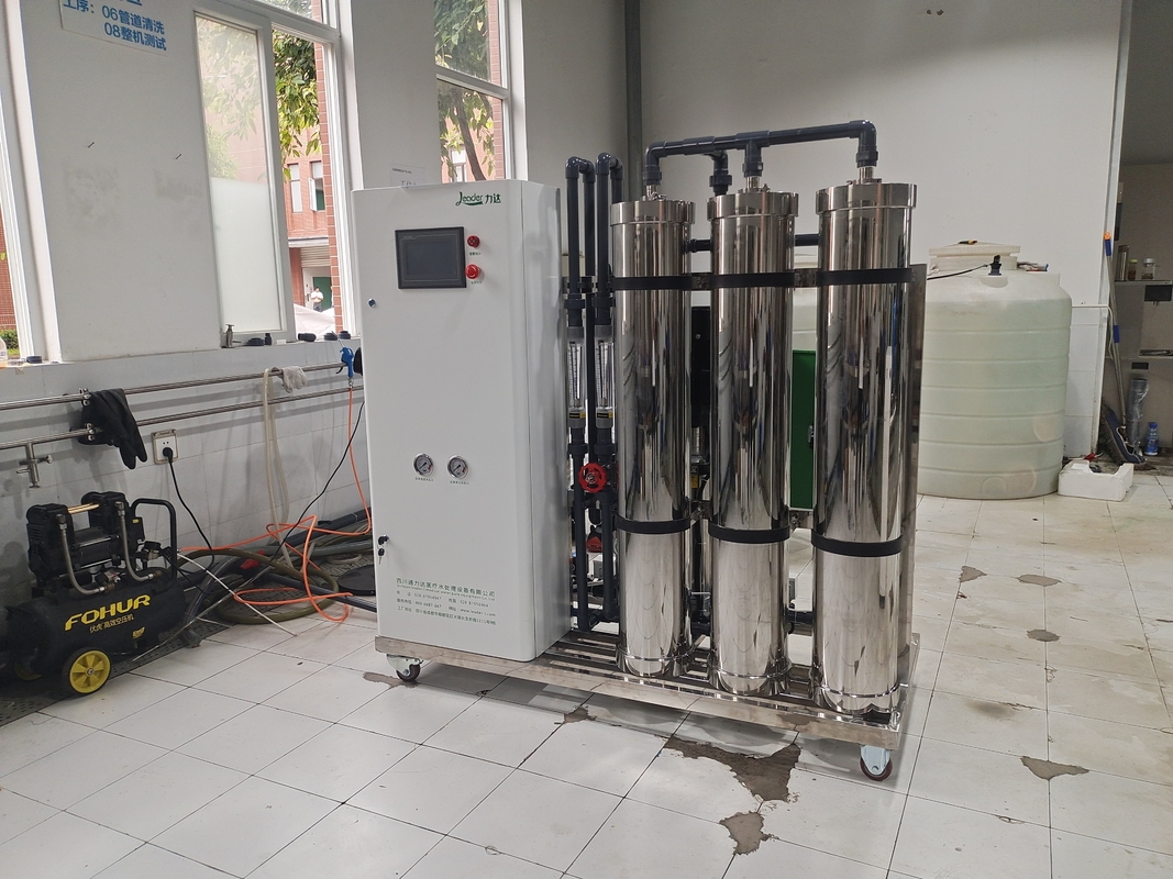 เครื่องกรองน้ำ Reverse Osmosis 1000L / H Ro เครื่องเจาะธรรมชาติ