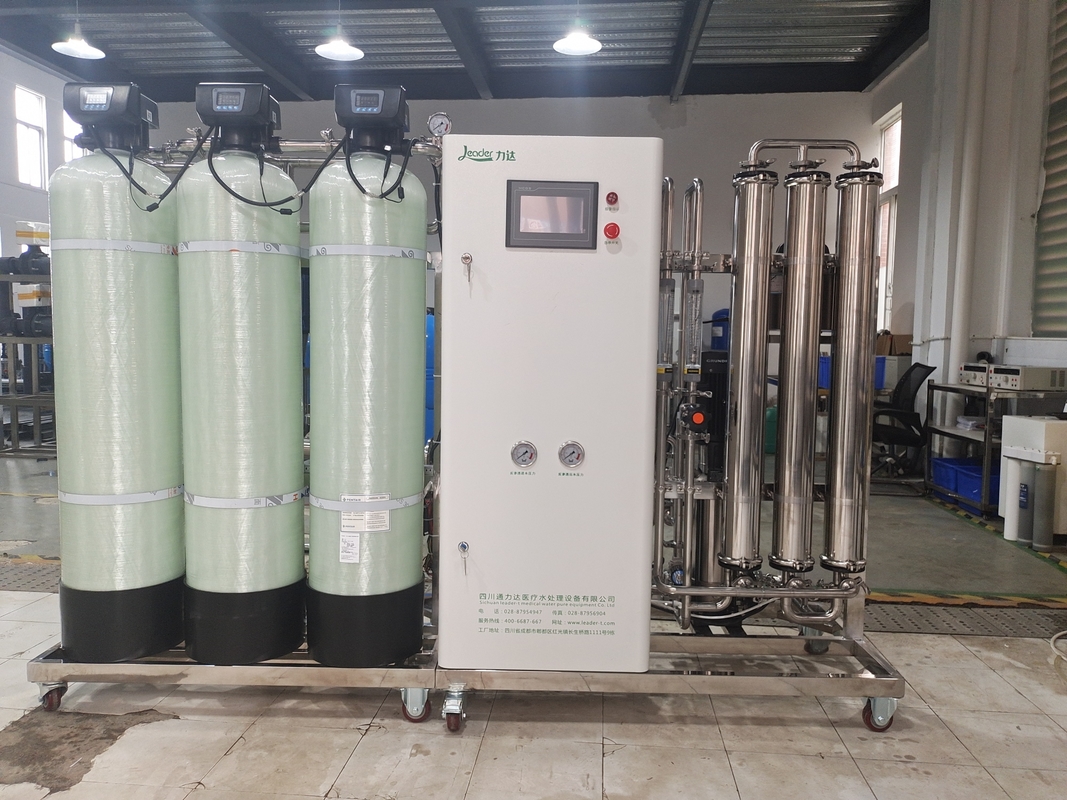 อุปกรณ์ทำน้ำ RO ระบบ RO ระยะเดียว 800LPH ในห้องเอนโดสโคป
