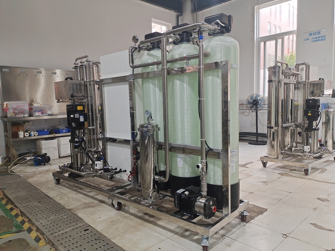 อุปกรณ์ทำน้ำ RO ระบบ RO ระยะเดียว 800LPH ในห้องเอนโดสโคป