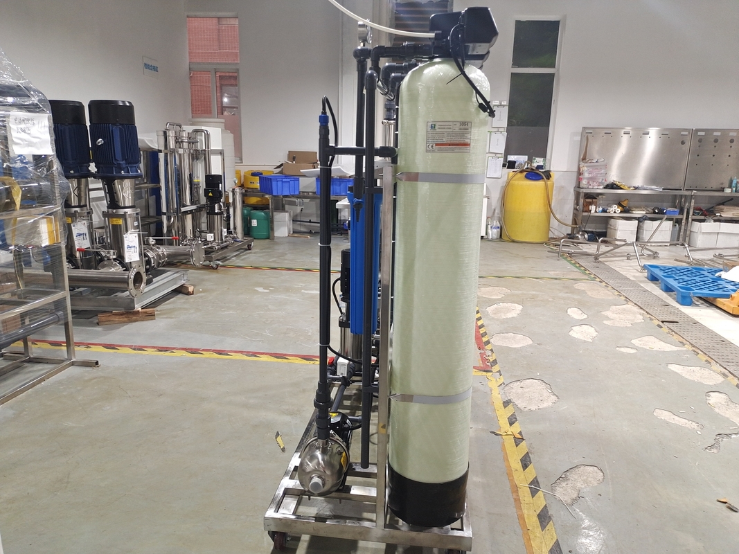 ระบบกรองน้ำดื่มเครื่องบำบัดน้ำดื่ม 500Lph สำหรับ RO Plant