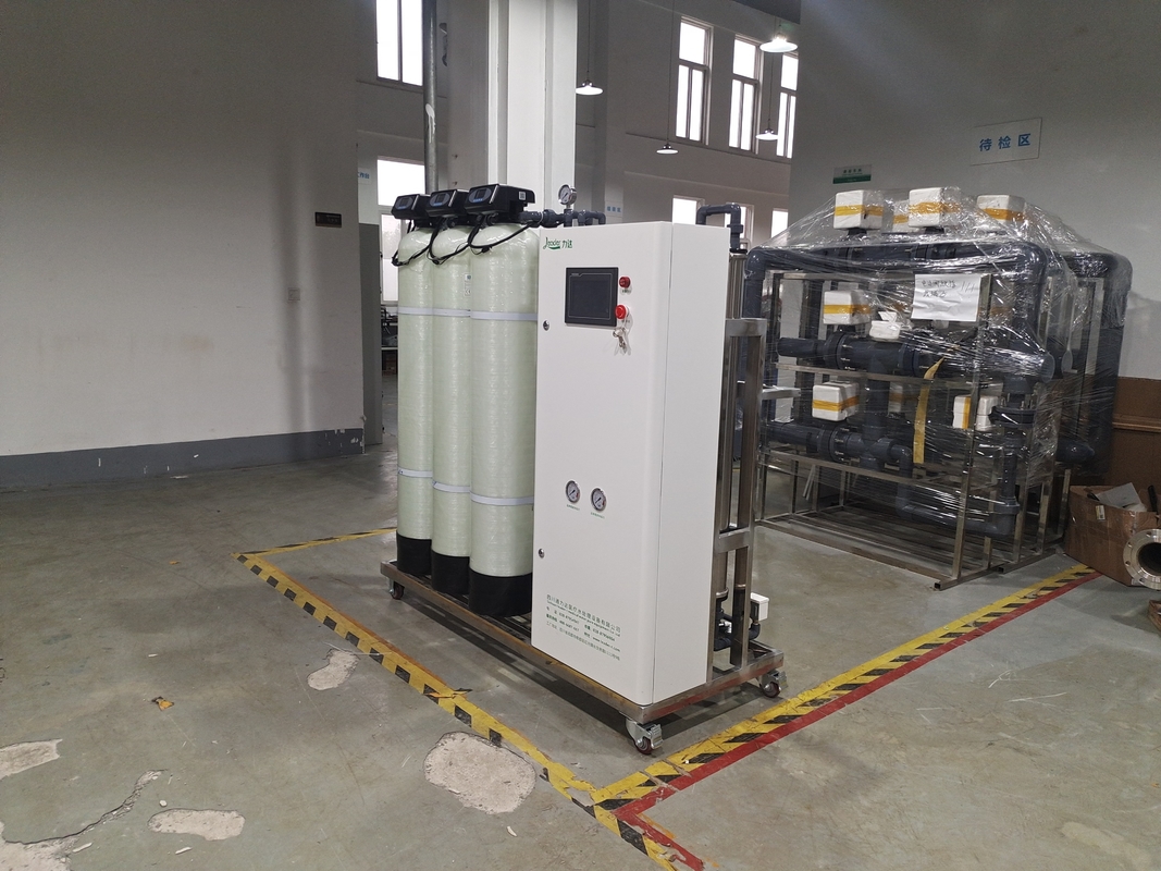 ระบบกรองน้ำดื่มเครื่องบำบัดน้ำดื่ม 500Lph สำหรับ RO Plant