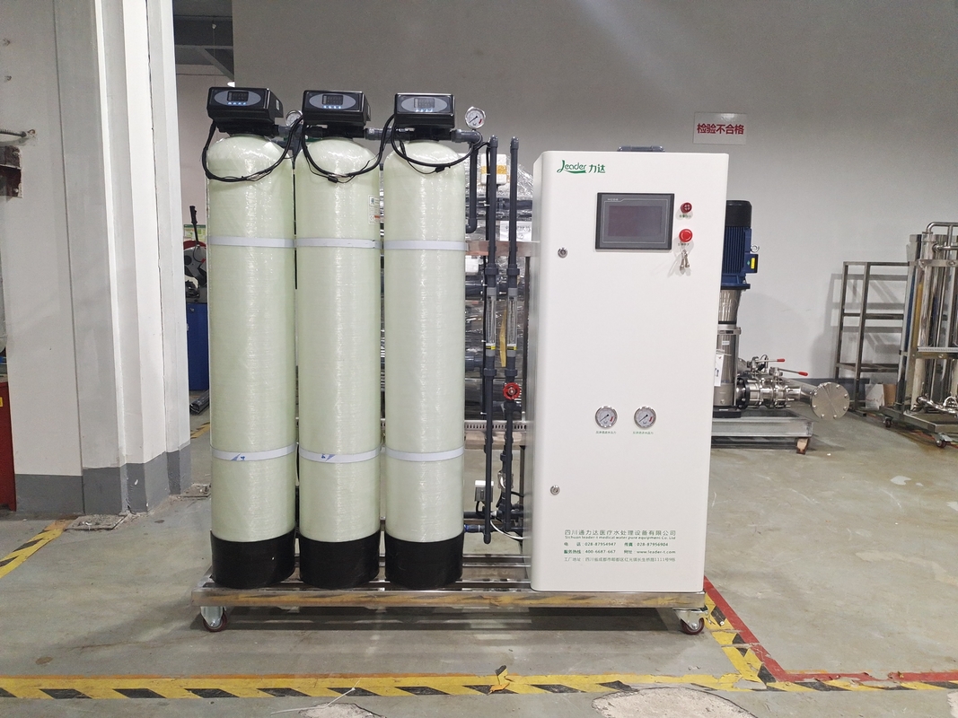 ระบบกรองน้ำดื่มเครื่องบำบัดน้ำดื่ม 500Lph สำหรับ RO Plant