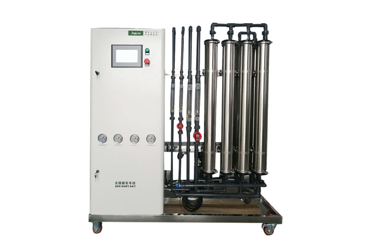 500L/H SS304 ห้องปฏิบัติการโรงพยาบาล Single Pass ระบบ RO ระบบบำบัดน้ำ