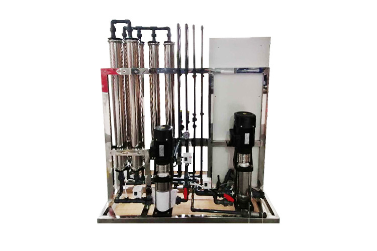 500L/H SS304 ห้องปฏิบัติการโรงพยาบาล Single Pass ระบบ RO ระบบบำบัดน้ำ